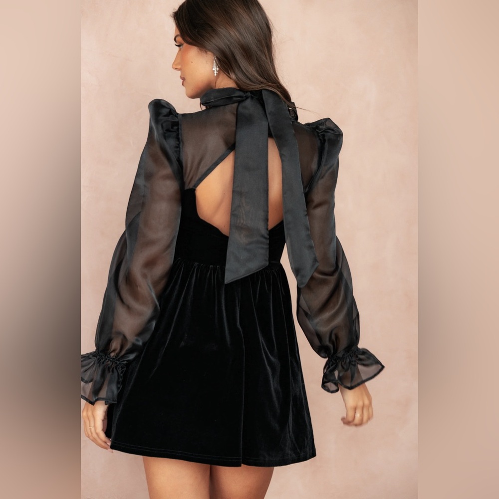 Petal & Pup Blaire Longsleeve Mini Dress